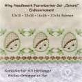  Festonborte mit Wing Needlework Osterei-Ornamenten-Set, Endlosornament, Endlosborte