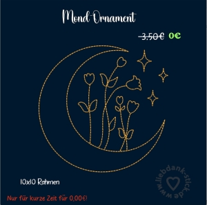 Mond-Stickdatei-10x10-Rahmen